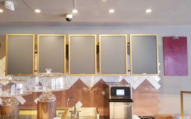 Costa Coffee Interior Fitters Back Wall
